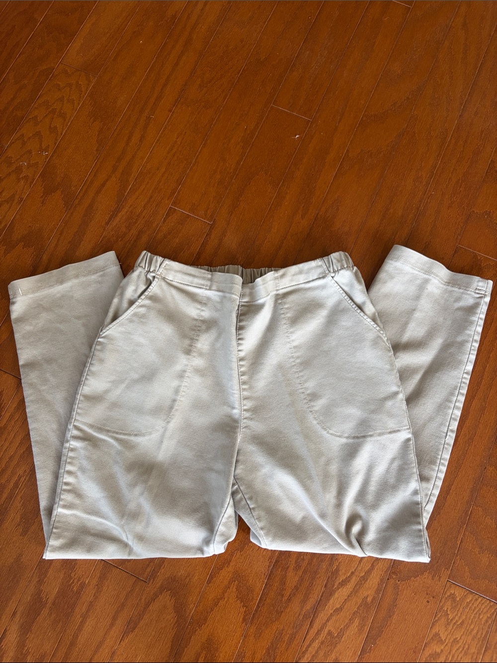 croft & barrow Light Gray Women's Drawstring Jogger Pants